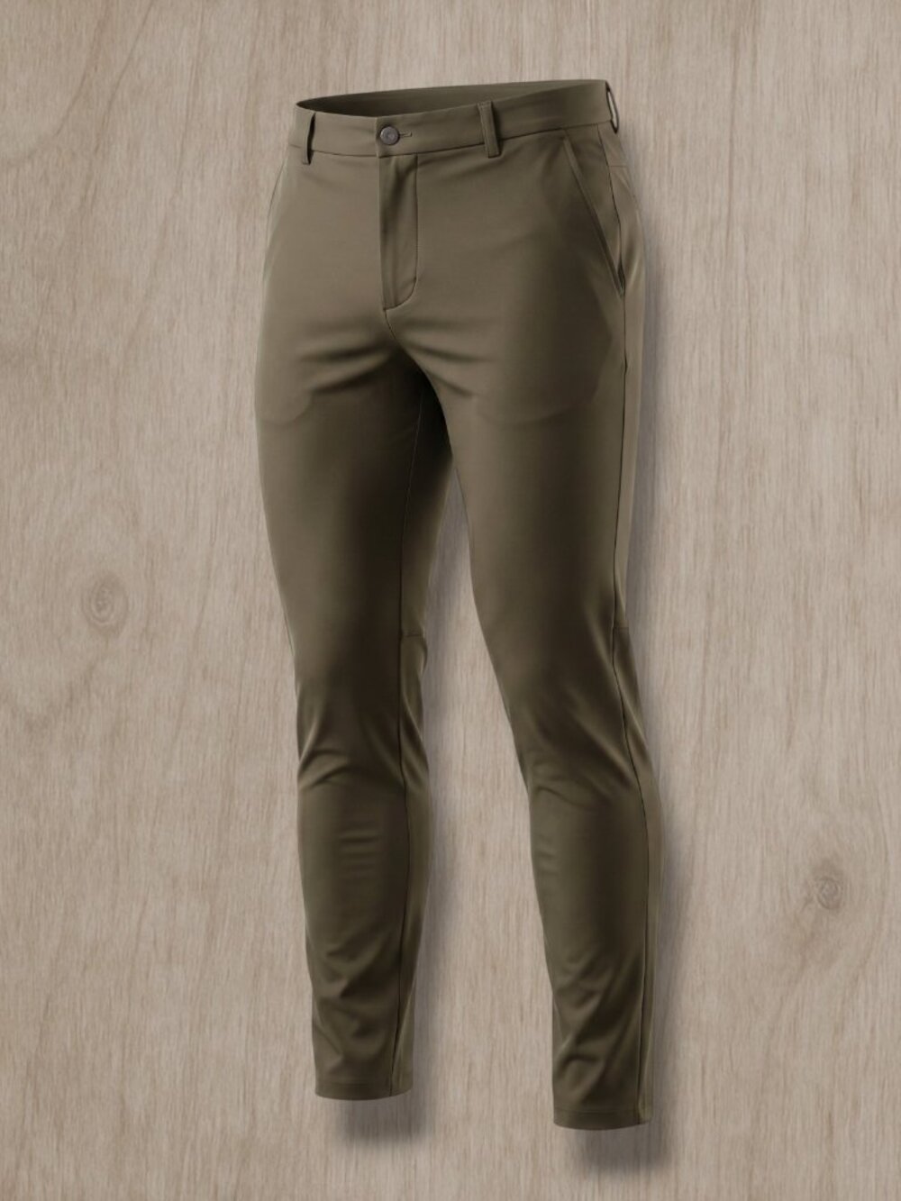 Lululemon Men's ABC Straight Leg Performance Pants Olive Green 36